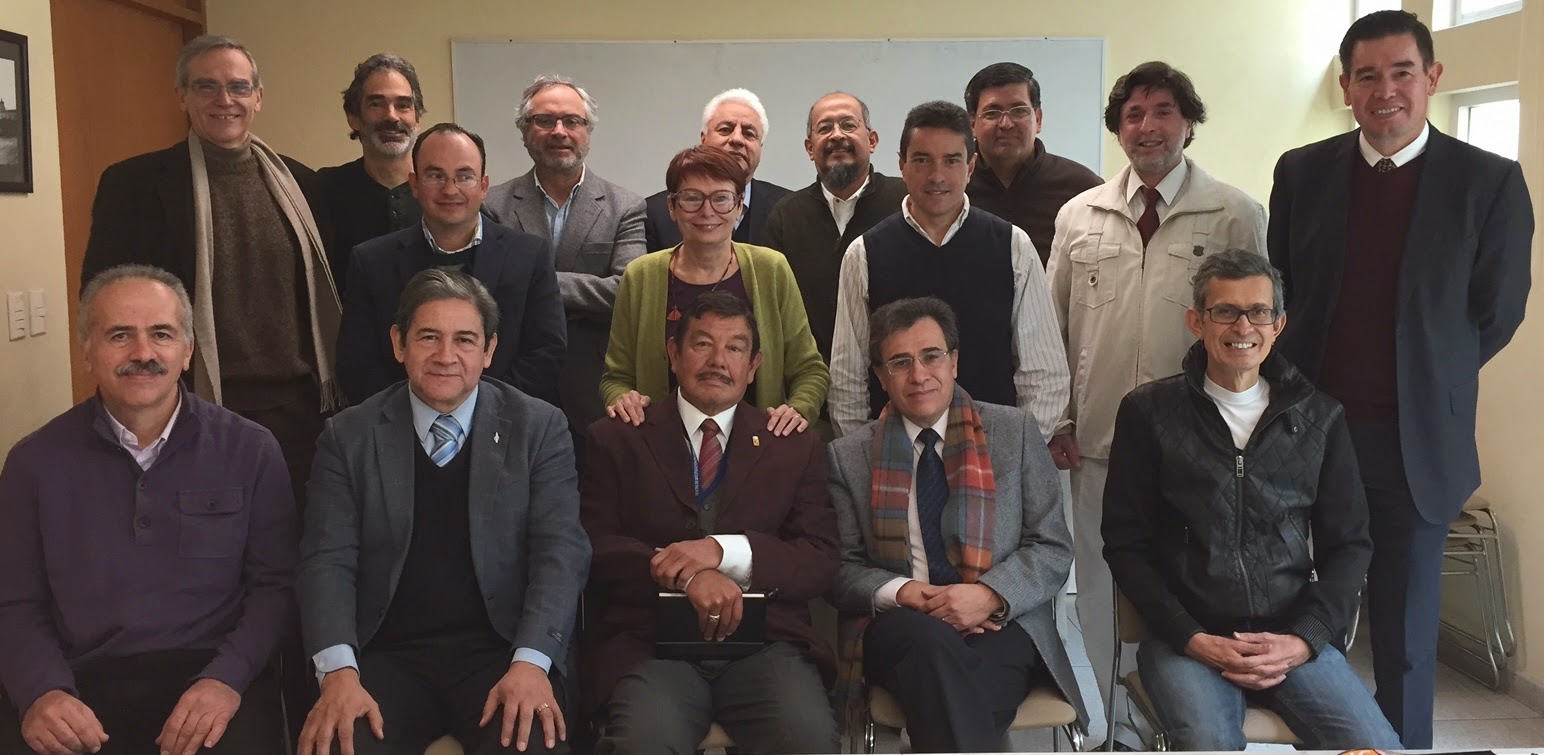 Fotografía de miembros de la Academia Mexicana de Computación